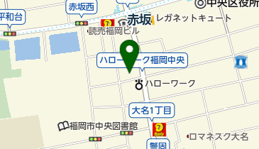 博多もつ鍋やま中 赤坂店の地図画像