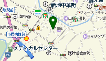 長崎友誼商店の地図画像