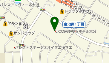 J:COM ホルトホール大分の地図画像