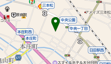 パトリア日田の地図画像