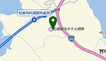 松島観光ホテル岬亭の地図画像