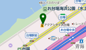 お台場合衆国　マップ お台場合衆国2012 MAP 画像｜SUBARUドライビングフェスタに潜入