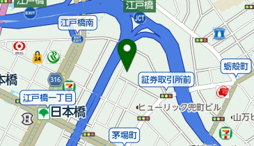 東京証券取引所」(中央区-社会関連-〒103-8220)の地図/アクセス/地点