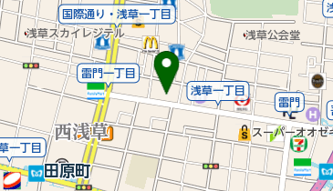 モンブラン 浅草店の地図画像