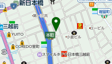 扇子と団扇の老舗 伊場仙の地図画像