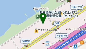 Taco Bell(タコ ベル) アクアシティお台場店の地図画像
