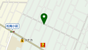 松庵文庫の地図画像