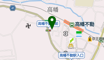 開運そばの地図画像