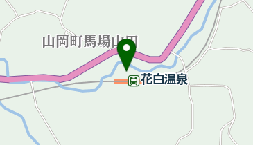 花白温泉の地図画像