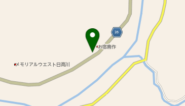 お宿 喜作 別棟 きさくの湯の地図画像