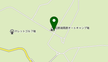 松原湖高原の地図画像