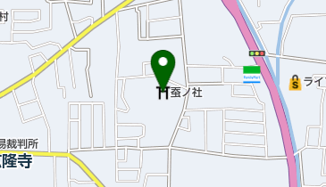 木嶋坐天照御魂神社」(京都市右京区-神社-〒616-8102)の地図