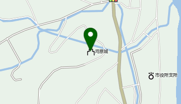 お城山展望台 河原城の地図画像