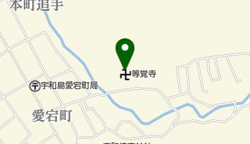 龍華山等覚寺の地図画像