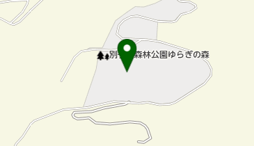 新居浜市別子山森林公園ゆらぎの森の地図画像