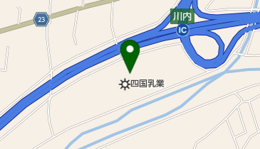 四国乳業株式会社本社工場(見学)の地図画像