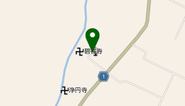 碧祥寺博物館の地図画像