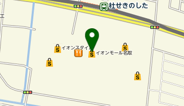 イオンモール名取の地図画像