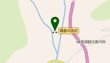 精進の大杉の地図画像