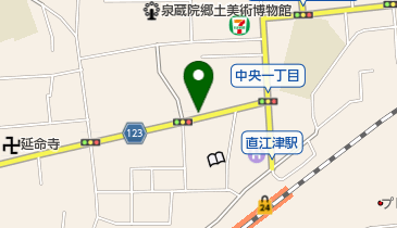 海の幸 味どころ 軍ちゃん 直江津店の地図画像