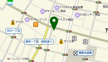 甘精堂本店の地図画像