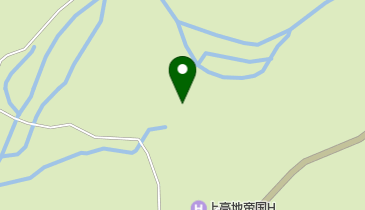 上高地 中の瀬園地の地図画像