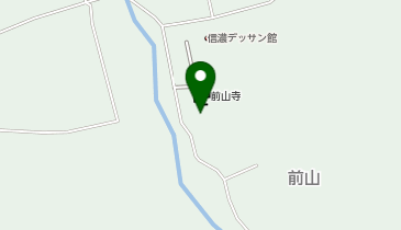 前山寺 三重塔の地図画像