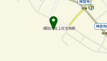 諏訪大社上社本宮 幣拝殿の地図画像
