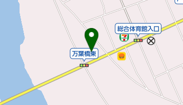 万葉超音波温泉の地図画像