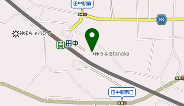 ゆぅふるtanaka(タナカ)の地図画像