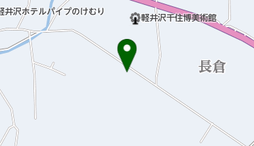 軽井沢レストラン菊水の地図画像