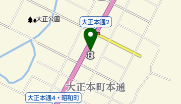 おかしの館のあくつの地図画像