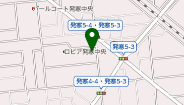 発寒かねしげ鮮魚店の地図画像