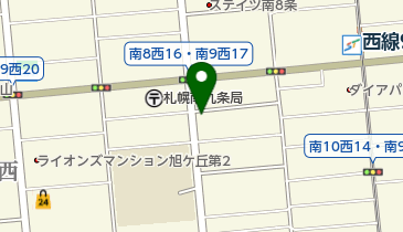 らーめん向日葵の地図画像