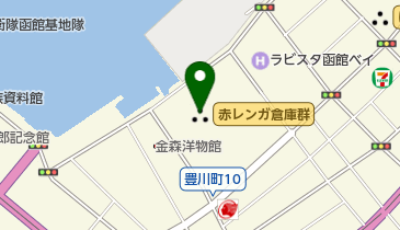 金森赤レンガ倉庫 函館市 複合施設 商業施設 040 0065 の地図 アクセス 地点情報 Navitime
