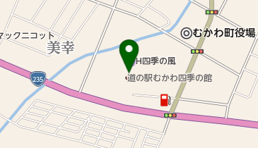 道の駅 むかわ四季の館の地図画像
