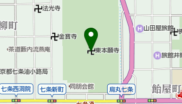 東本願寺」(京都市下京区-寺院-〒600-8167)の地図/アクセス/地点情報