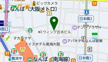 よしもとエンタメショップ 難波店の地図画像