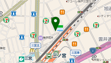 四宮軒の地図画像