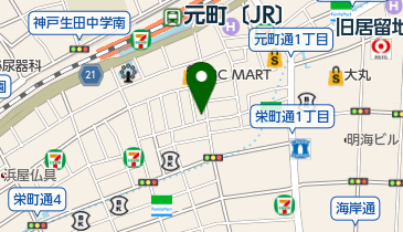 香港点心菜館の地図画像