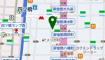 Planet3rd(プラネットサード) 心斎橋店の地図画像