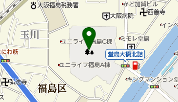 下福島公園の地図画像