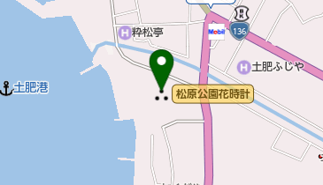 松原公園の地図画像
