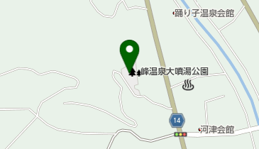 峰温泉大噴湯公園の地図画像