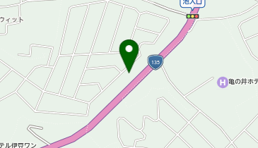 伊豆一の蔵の地図画像