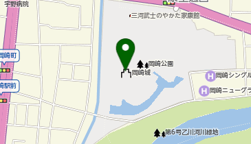 岡崎城 | 岡崎市の城/城址・アクセス・地図 - NAVITIME