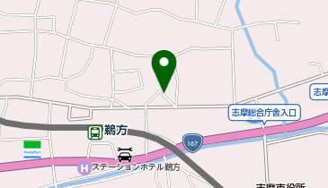 日本料理 鯛の地図画像