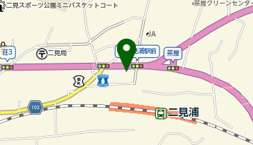 扇屋の地図画像