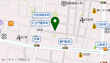 ソロ ピッツァ ナポレターナ ダ ピッコロ 大須本店の地図画像