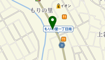 第7ギョーザの店の地図画像
